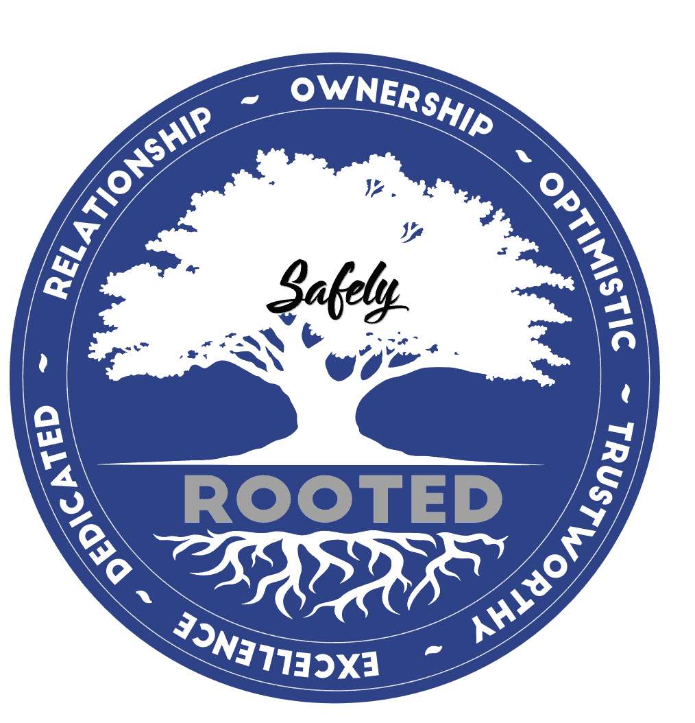 Logo and Branding design for Safely Rooted after pic