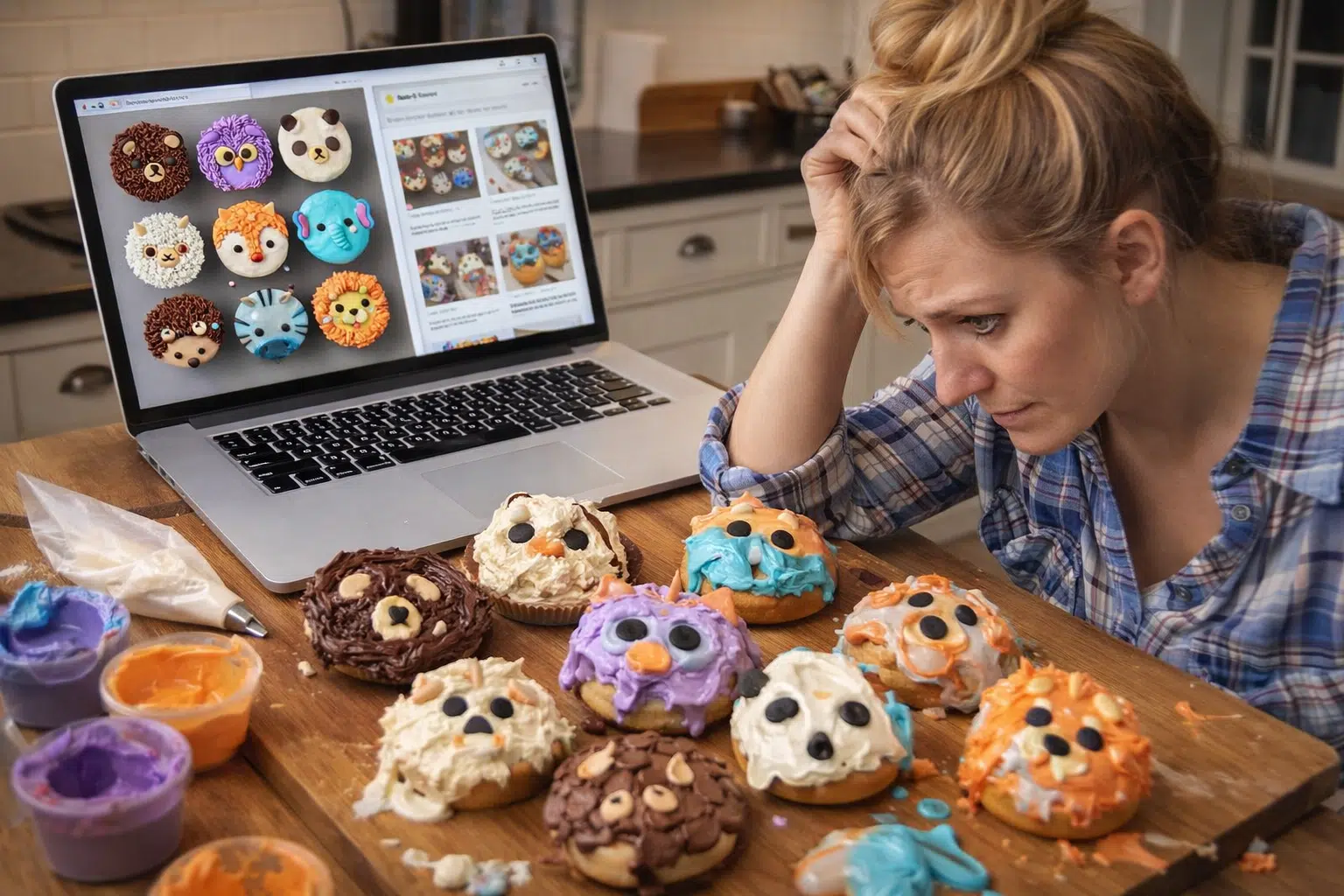 Cupcake creation gone wrong | Cupcake creation gone wrong pinterest vs reality conundrum