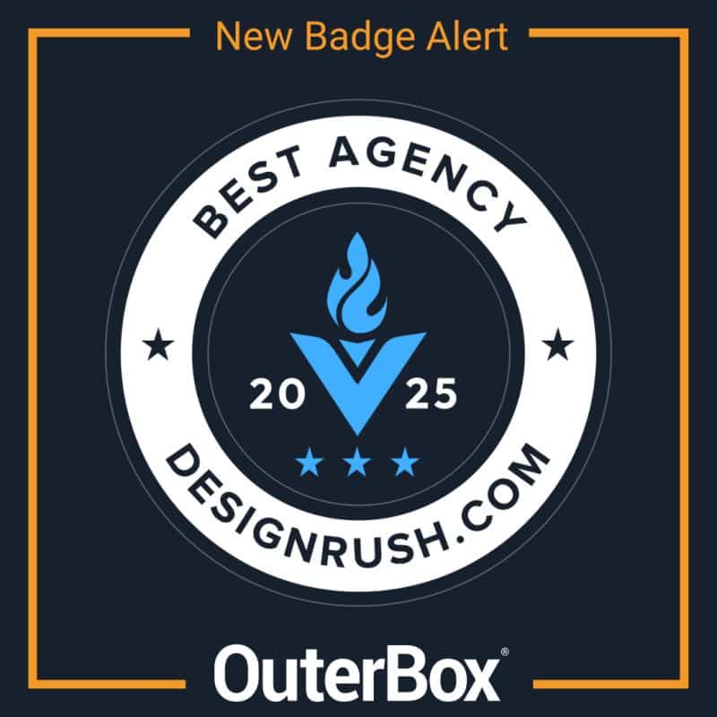 Design Rush Best agency badge