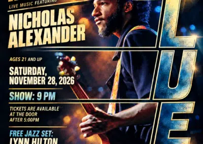 Blues Rock Flyer in Chicago